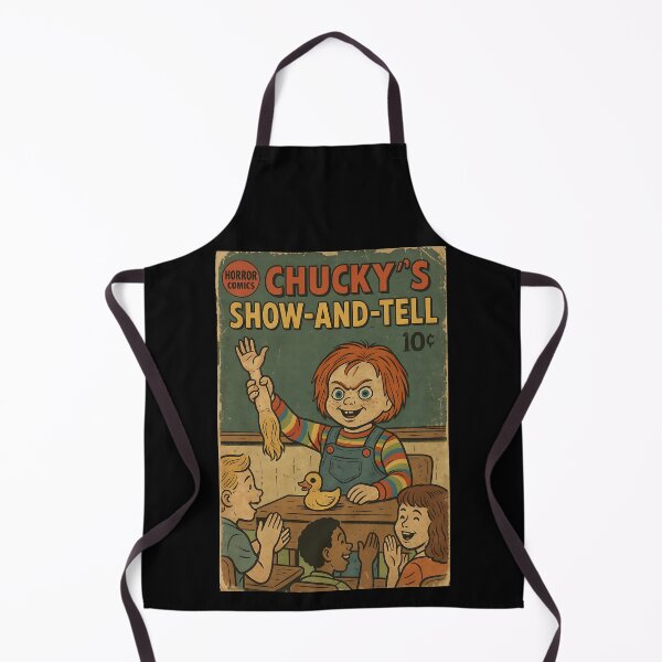 Item preview, Chucky’s Show-And-Tell - Funny Classic Horror Parody designed and sold by bapupa.