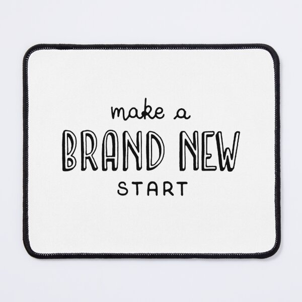 Item preview, Make a brand new start designed and sold by Marta Ambrosetti.