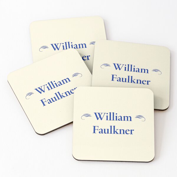 Item preview, William Faulkner, American Writer, Classic Literature designed and sold by CharlottePlaceArt.