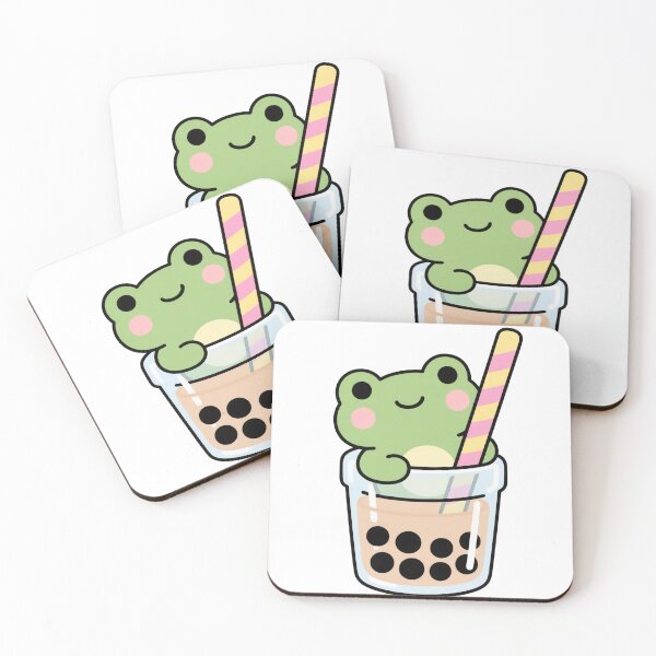 Item preview, Frog in Boba Cup designed and sold by 2rose.
