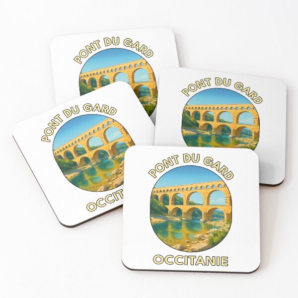 Item preview, Pont du Gard Aqueduct – Scenic Roman Landmark in Occitanie, France designed and sold by inkNext.