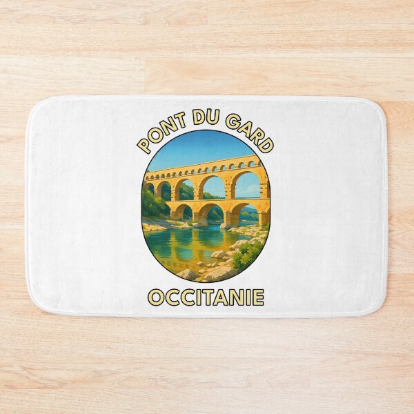 Item preview, Pont du Gard Aqueduct – Scenic Roman Landmark in Occitanie, France designed and sold by inkNext.