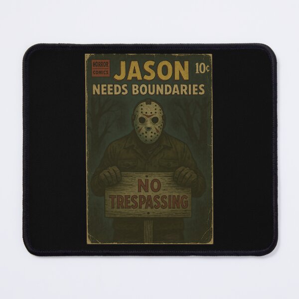 Item preview, Jason needs boundaries - Funny Classic Horror Parody designed and sold by bapupa.