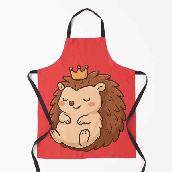 Item preview, Hedgehog wearing a tiny crown designed and sold by AwesomeBeyondLimits.