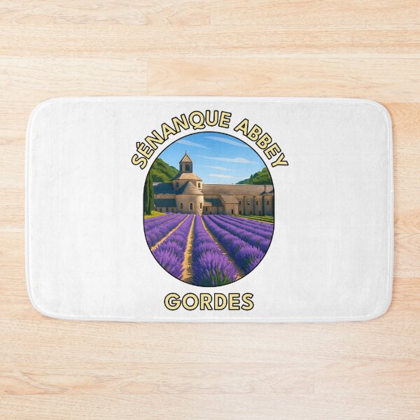 Item preview, Sénanque Abbey and Lavender Fields – Provence Summer Scenery designed and sold by inkNext.