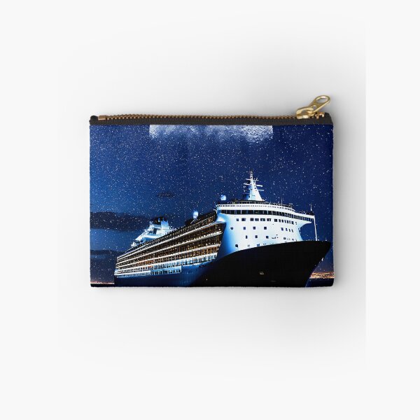 Item preview, Luxury Cruise Ship Under Full Moon designed and sold by berwies-artwork.