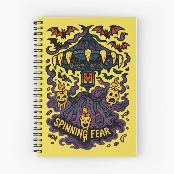 Item preview, Spinning Fear – Halloween in Motionless Panic designed and sold by Drawian Studio.