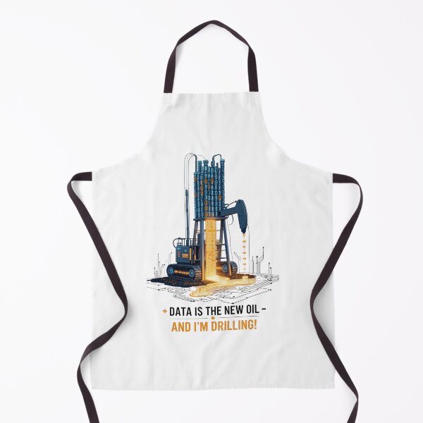 Item preview, Data is the new oil, Data engineering designed and sold by MAKCOLORS.