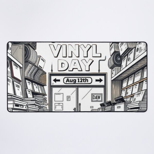 Item preview, Retro Vinyl Record Store Poster designed and sold by Iuqiune.