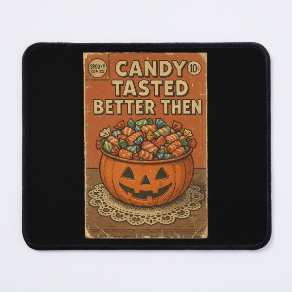 Item preview, Candy tasted better then - Nostalgic Halloween Cover designed and sold by bapupa.