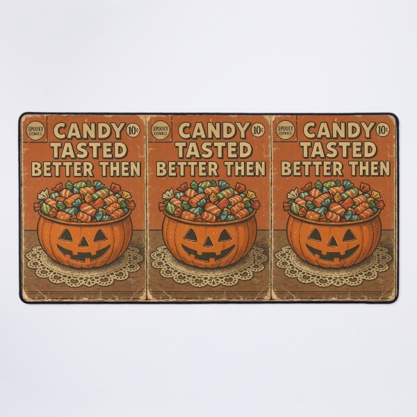 Item preview, Candy tasted better then - Nostalgic Halloween Cover designed and sold by bapupa.