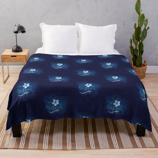Item preview, “Blue Bloom – Floral Beauty with Artistic Splash” designed and sold by Merymer.