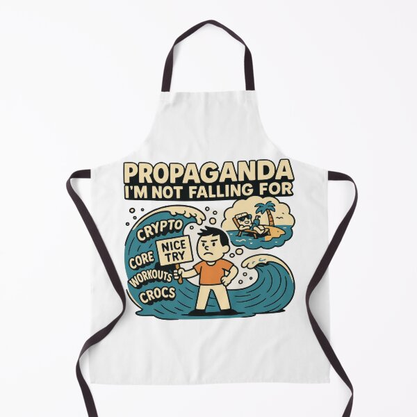 Item preview, Propaganda I'm Not Falling For Funny Meme designed and sold by VISIONARTIST.