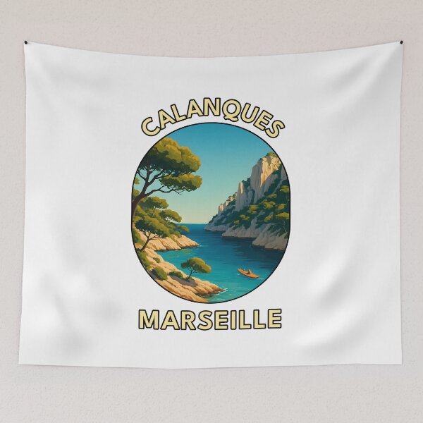 Item preview, Calanques National Park – Coastal Cliffs of Marseille & Cassis designed and sold by inkNext.