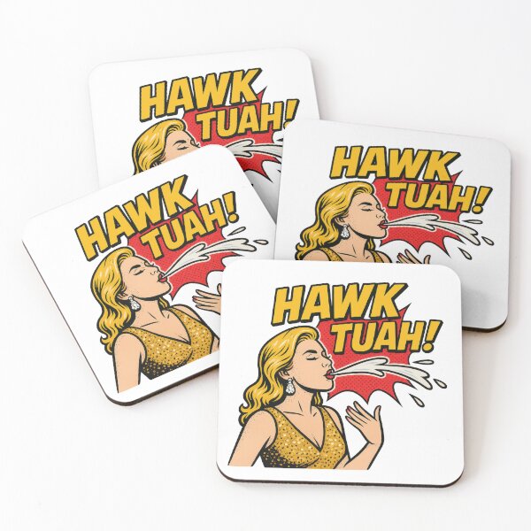 Item preview, HAWK TUAH Viral Spit Meme Pop Art designed and sold by VISIONARTIST.