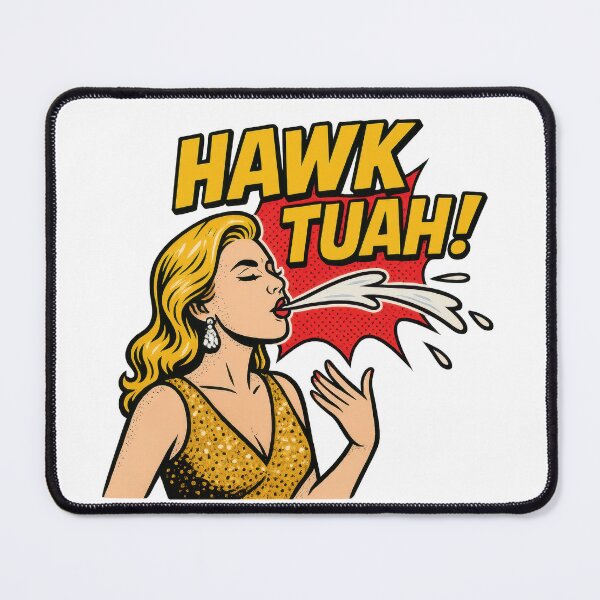 Item preview, HAWK TUAH Viral Spit Meme Pop Art designed and sold by VISIONARTIST.