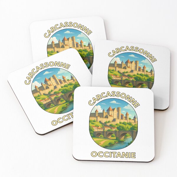 Item preview, Carcassonne Medieval Fortress – Occitanie, France designed and sold by inkNext.