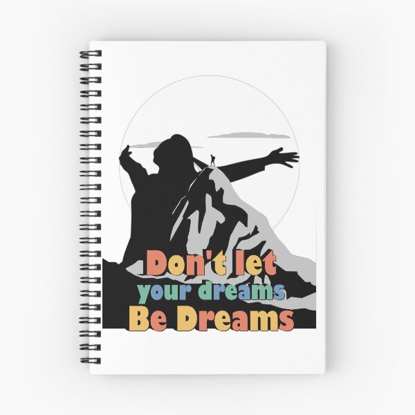 Item preview,  Don't Let Your Dreams Be Dreams Quote Design | Inspirational Typography designed and sold by ArtsyExplorer.