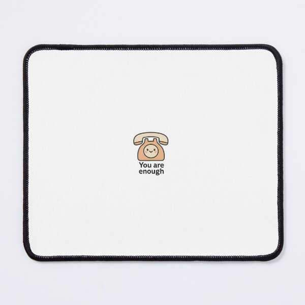Item preview, You Are Enough - Vintage Phone Sticker designed and sold by RobinDoodles.