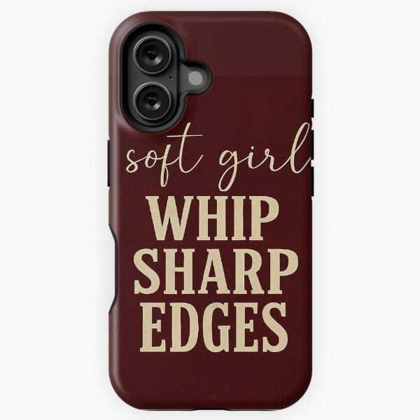 Item preview, Soft Girl With Sharp Edges – Duality Quote for Fierce Women designed and sold by HerChaosArt.