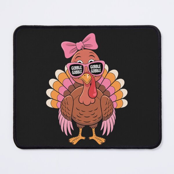 Item preview, Gobble Turkey Day Happy Thanksgiving Toddlers Girls Kids designed and sold by ConceptualVibes.