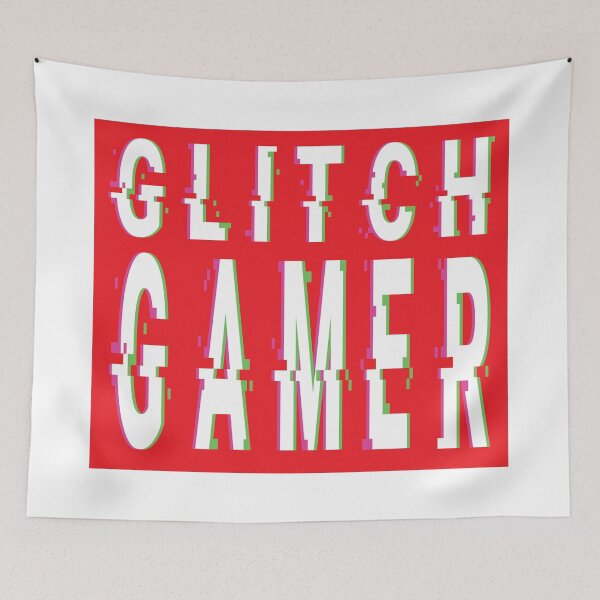 Item preview, Glitch Gamer Words Gamer Use designed and sold by ProjectX23.