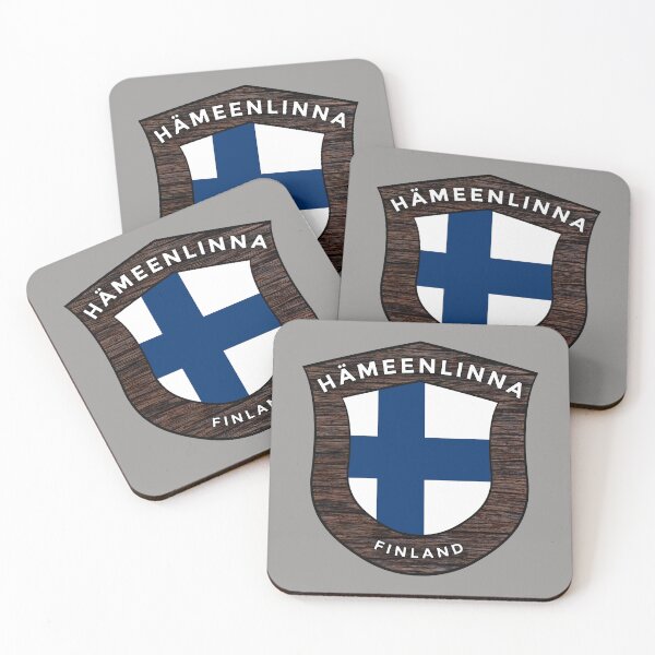 Item preview, Hämeenlinna Finland Emblem Flag designed and sold by World Designs.