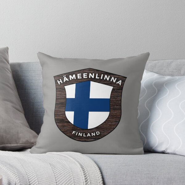 Item preview, Hämeenlinna Finland Emblem Flag designed and sold by World Designs.