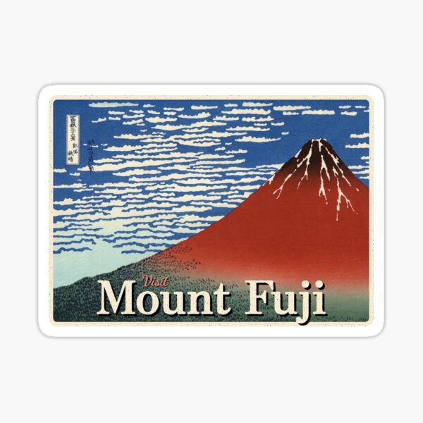 Item preview, Visit Mount Fuji designed and sold by Umami Artshop.