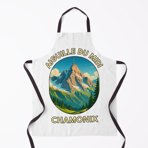 Aperçu de l'œuvre Vue du sommet de l'Aiguille du Midi – Chamonix, Alpes françaises créée et vendue par inkNext.
