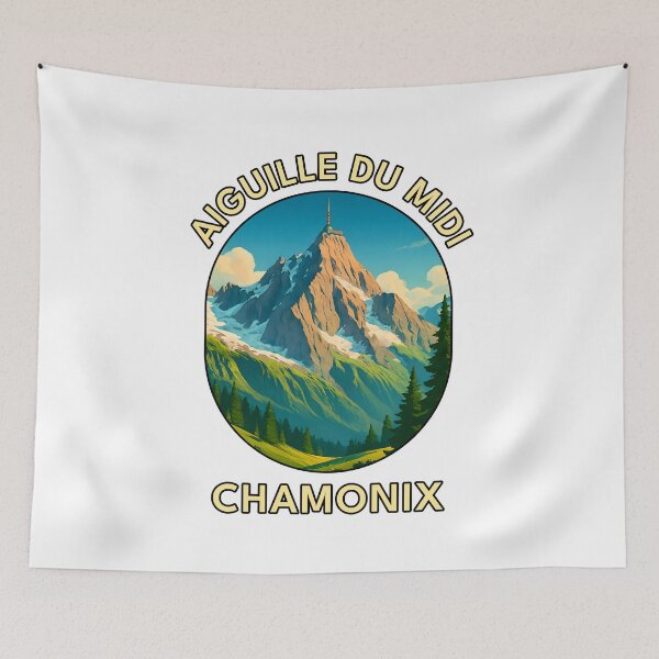 Item preview, Aiguille du Midi Summit View – Chamonix, French Alps designed and sold by inkNext.