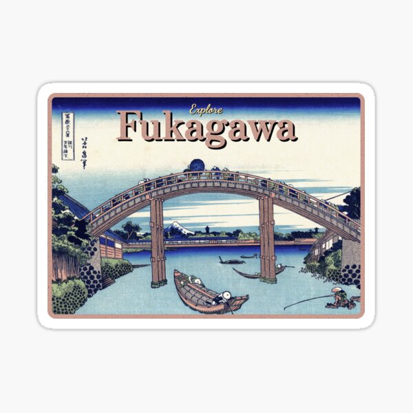 Item preview, Explore Fukagawa designed and sold by Umami Artshop.