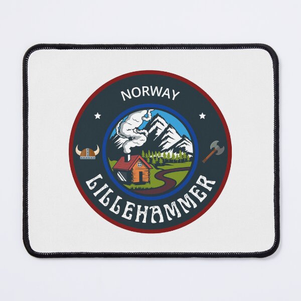 Artikelvorschau, Lillehammer Norwegen Emblem entworfen und verkauft von World Designs.