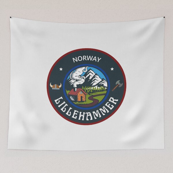 Item preview, Lillehammer Norway Emblem designed and sold by World Designs.