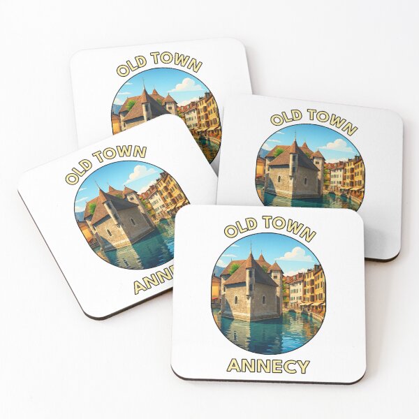 Item preview, Annecy Old Town and Lake View – French Alps Summer Travel designed and sold by inkNext.