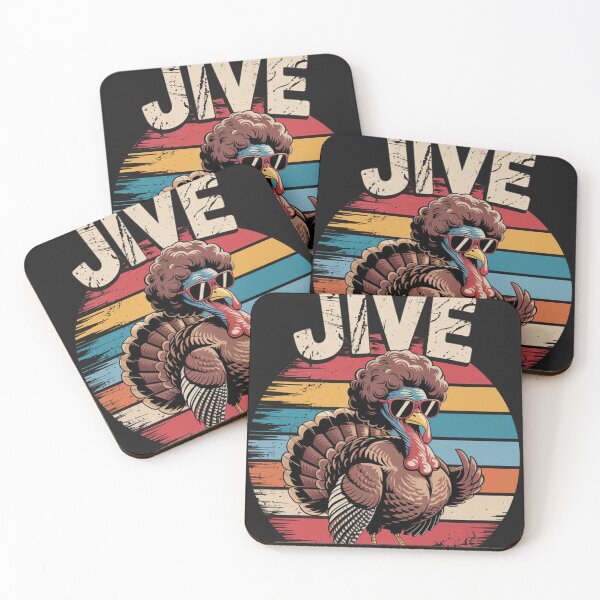 Item preview, Jive Thanksgiving Turkey Day Funny Face Vintage Retro Style designed and sold by ConceptualVibes.