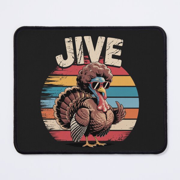 Item preview, Jive Thanksgiving Turkey Day Funny Face Vintage Retro Style designed and sold by ConceptualVibes.