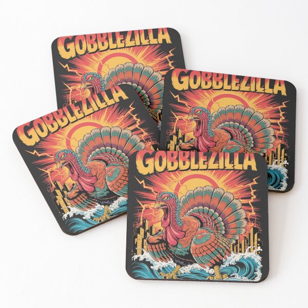 Item preview, Turkey Day Thanksgiving Gobblezilla  designed and sold by ConceptualVibes.