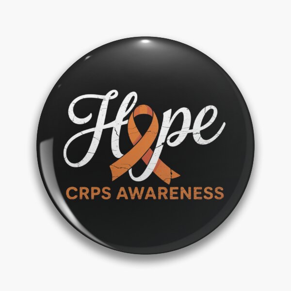 Item preview, Hope RSD CRPS Awareness Month Orange Ribbon Support Team designed and sold by ConceptualVibes.