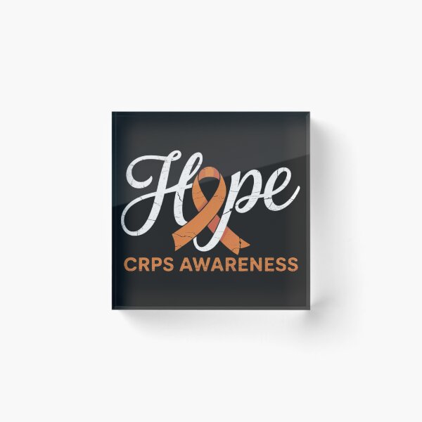 Item preview, Hope RSD CRPS Awareness Month Orange Ribbon Support Team designed and sold by ConceptualVibes.