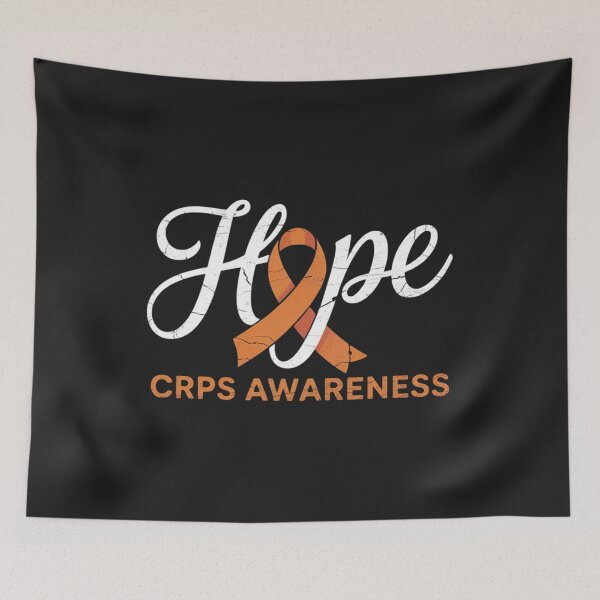 Item preview, Hope RSD CRPS Awareness Month Orange Ribbon Support Team designed and sold by ConceptualVibes.