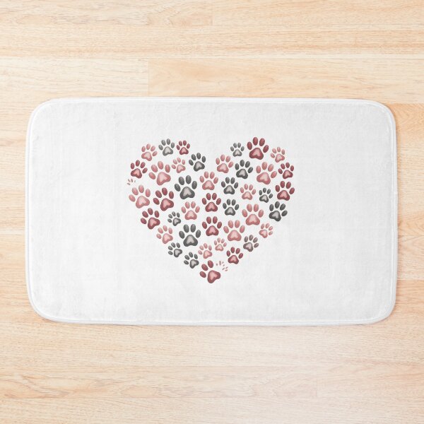 Item preview, heart paw print  designed and sold by jkrphoto.
