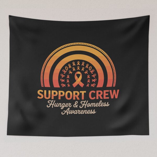 Item preview, Hunger And Homeless Awareness Support Crew designed and sold by ConceptualVibes.