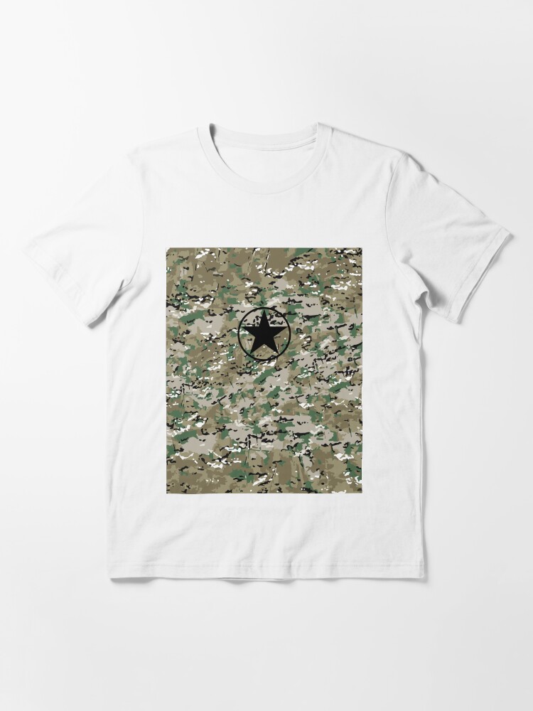 "Vintage US Army Camouflage Tshirt" Tshirt for Sale by artbaggage