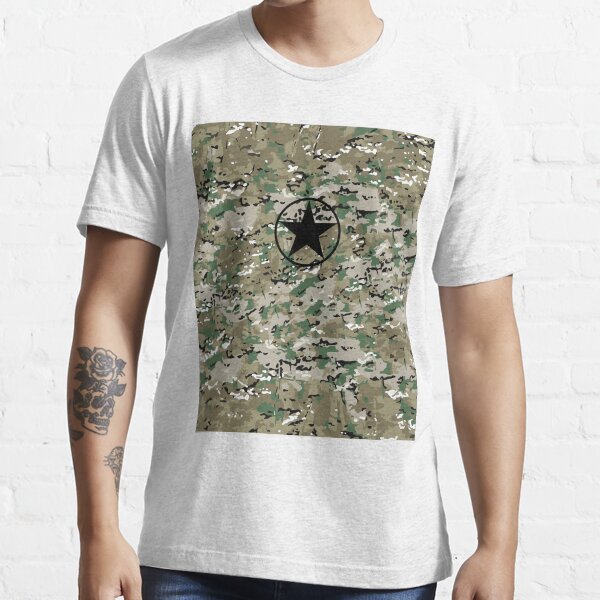 "Vintage US Army Camouflage Tshirt" Tshirt for Sale by artbaggage