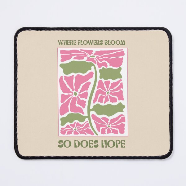Item preview, Where Flowers Bloom, So Does Hope – Inspirational Floral Art designed and sold by chatzous.