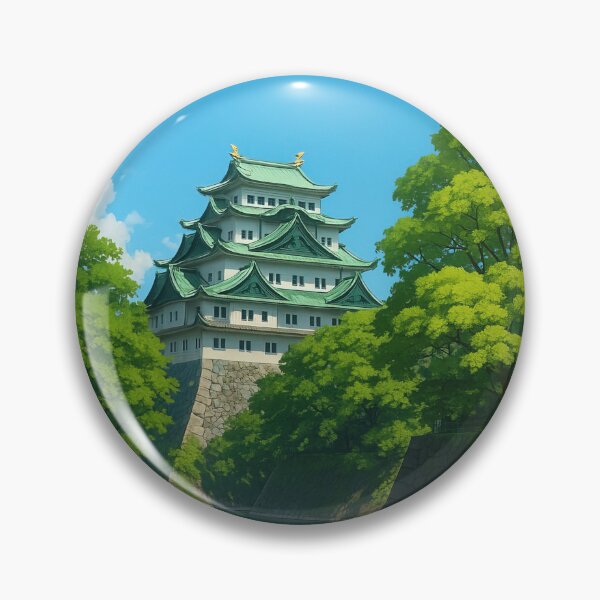Item preview, View of Nagoya Castle from Moat designed and sold by Takeda-art.