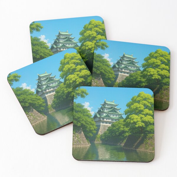 Item preview, View of Nagoya Castle from Moat designed and sold by Takeda-art.