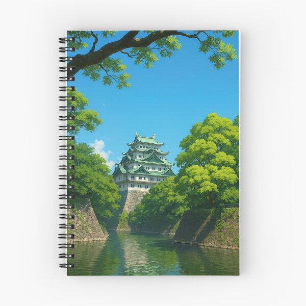 Item preview, View of Nagoya Castle from Moat designed and sold by Takeda-art.