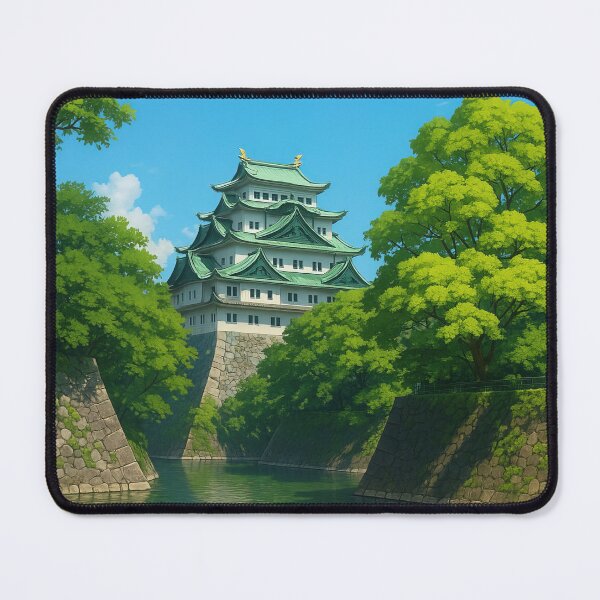 Item preview, View of Nagoya Castle from Moat designed and sold by Takeda-art.